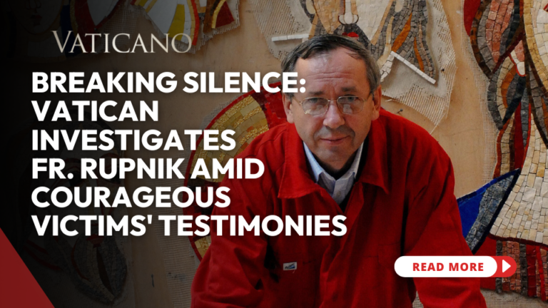 Igor Rupnik Vatican and Victims Address Rupnik Scandal - EWTN Vatican