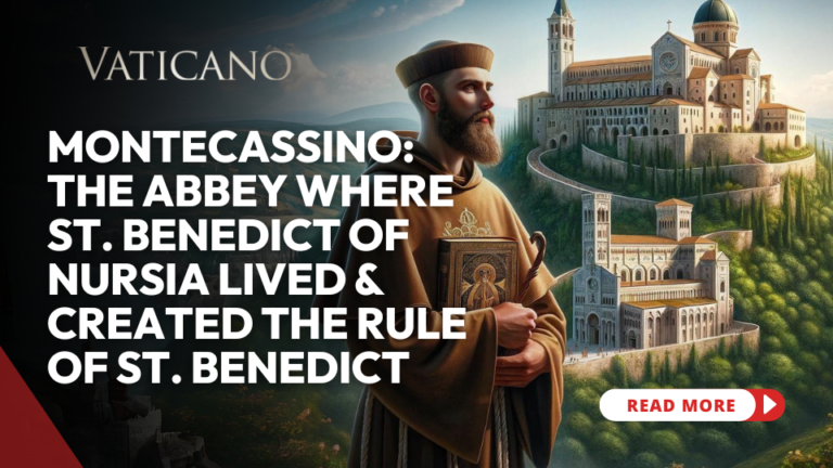 Montecassino: The Abbey where Saint Benedict of Nursia lived and ...