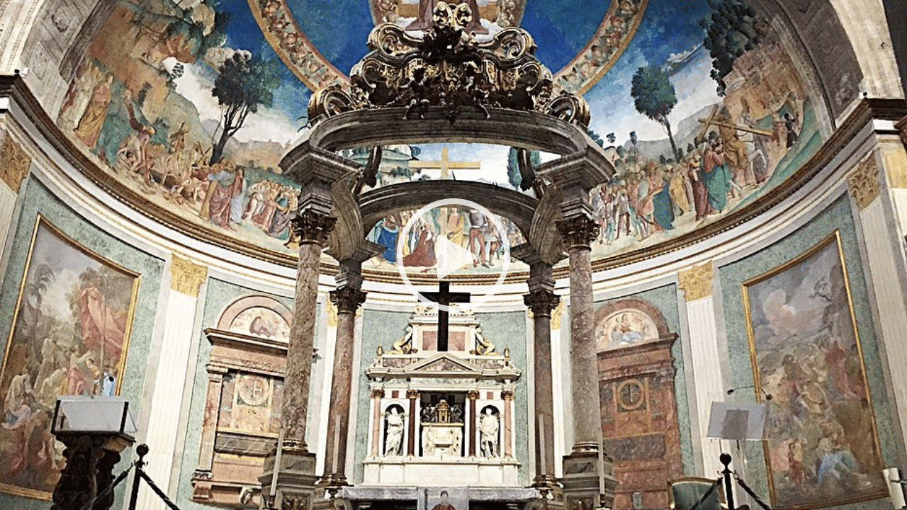 Exploring the Holy Relics of the Passion of Christ in Rome's Basilica of  the Holy Cross in Jerusalem - EWTN Vatican, image size:1280x720