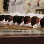 Pontifical North American Diaconate Ordinations in St. Peter's Basilica in 2016. Credit: CNA
