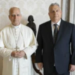 Pope Leo XIV meets with Hungarian Prime Minister Viktor Orbán on Oct. 27, 2025, at the Vatican. | Credit: Vatican Media