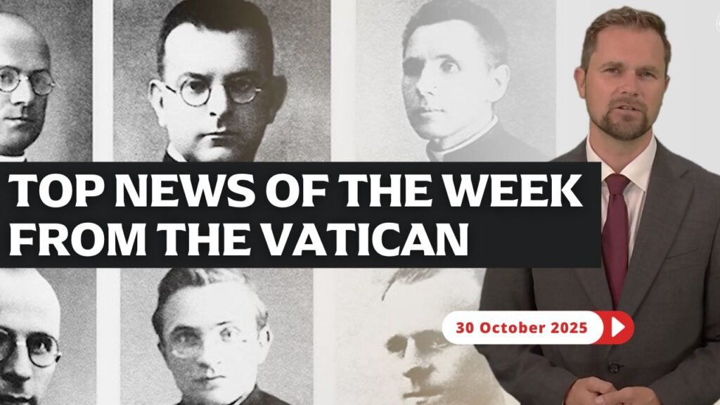 The latest news from the Vatican.