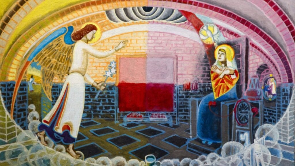 Credit: Jacek Dłużewski's Annunciation.