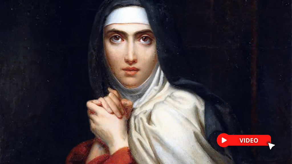 François Gérard, “Teresa of Ávila” (detail), 1827 (photo: Public Domain)