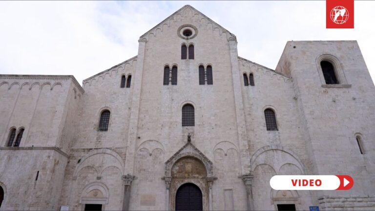 Basilica of St. Nicholas of Bari. Screenshot Credit: EWTN Vaticano