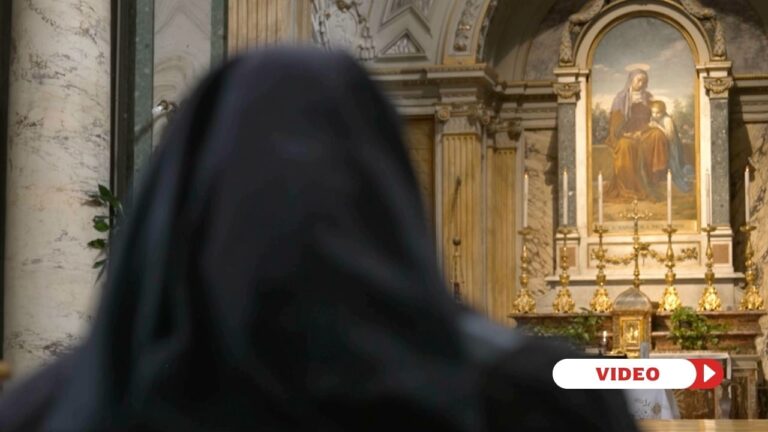 Inside the Vatican parish devoted to St. Anne. Credit: EWTN Vatican