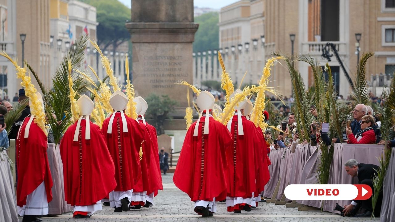 Entering Holy Week at the Vatican