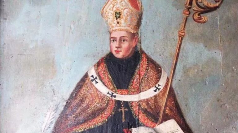 “St. Anselm,” 18th-century Portuguese school. (photo: Wikimedia Commons / Public Domain)