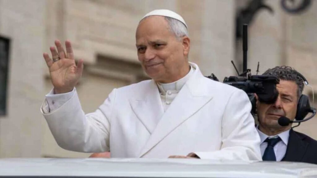 Pope Leo XIV at the general audience on April 1, 2026, Holy Wednesday, in St. Peter’s Square at the Vatican. | Credit: Daniel Ibáñez/EWTN News