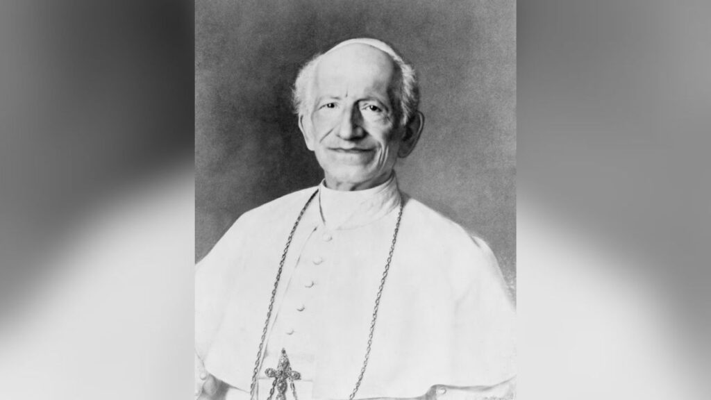 Pope Leo XIII in 1898. | Credit: Francesco De Federicis, public domain via Wikimedia Commons