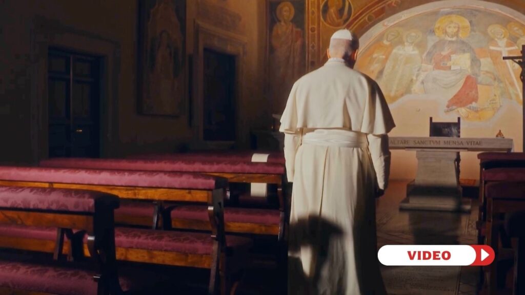Praying with the Pope, screenshot.