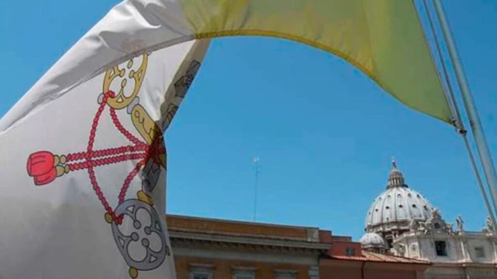 Vatican flag. | Credit: Bohumil Petrik/EWTN News