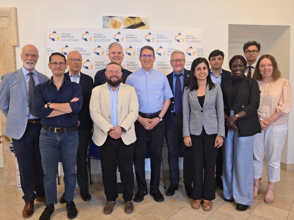 Members of Ending Clergy Abuse (ECA) and the Pontifical Commission for the Protection of Minors (PCPM) meet at Palazzo Maffei in Rome on June 15-16, 2026. | Credit: Courtesy of the Pontifical Commission for the Protection of Minors