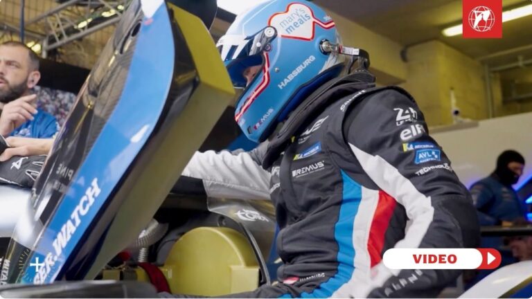 Ferdinand Habsburg preparing as a Formula Racer. Credit: EWTN Vatican
