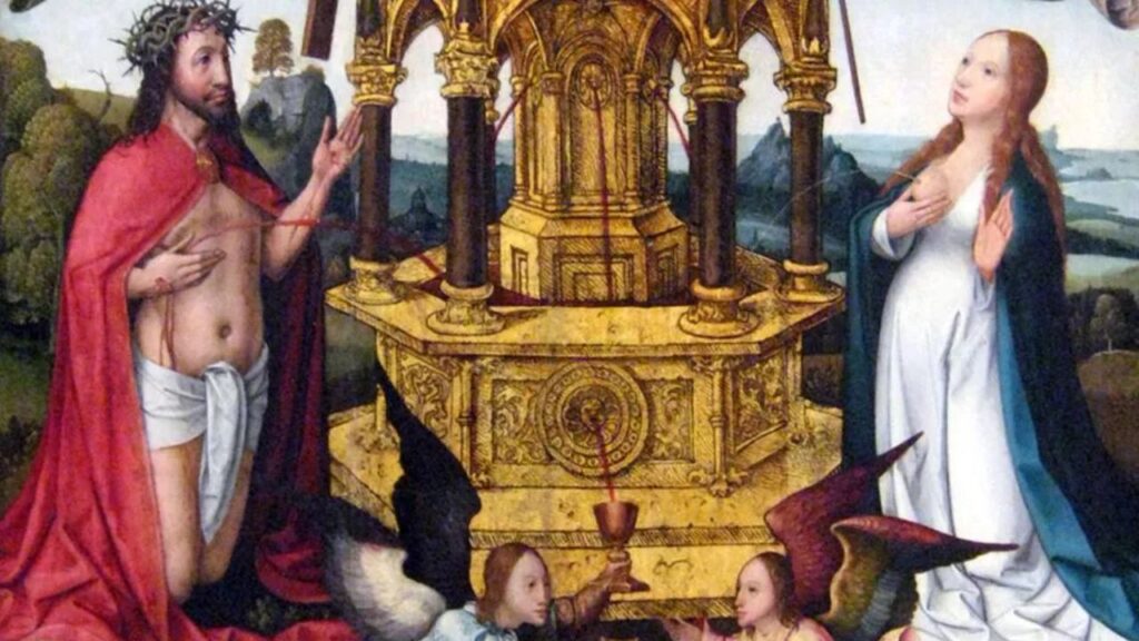 Jehan Bellegambe (1470-1536), “The Blood of Christ” (photo: Public Domain)