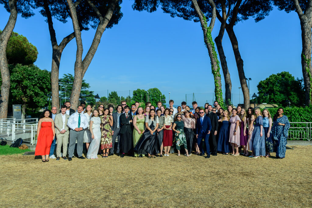 The EWTN Summer Academy 2026 participants in Rome on July 1, 2026. | Credit: Lemmy Ogbonnaya Ijioma/EWTN Summer Academy