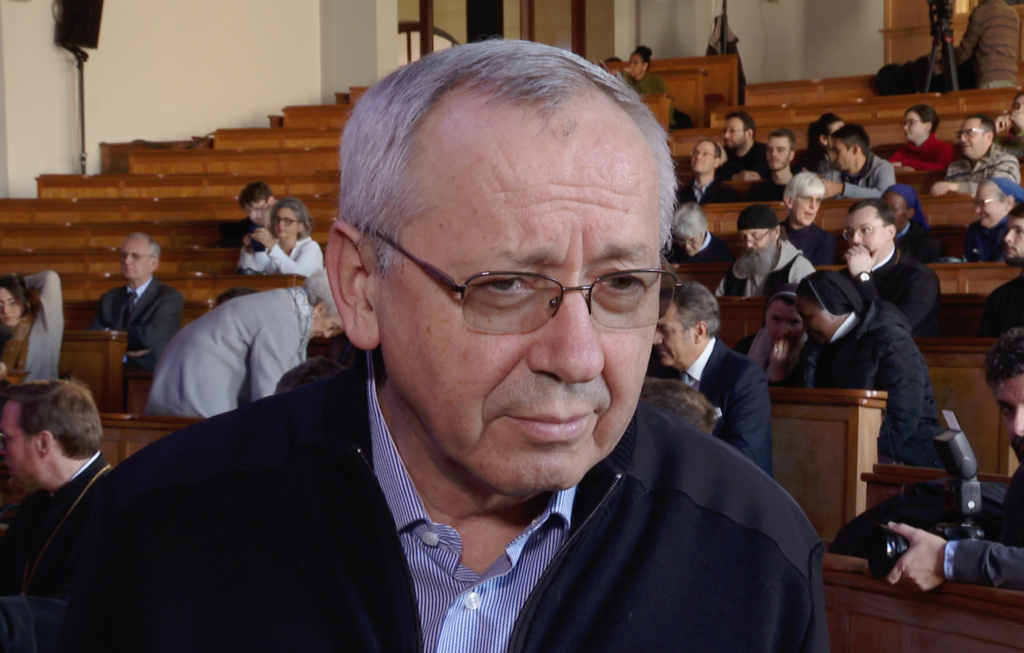 Father Marko Rupnik in an interview with EWTN in 2020. | Credit: EWTN