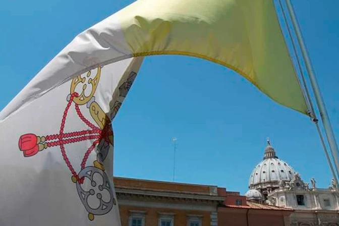 Vatican flag. | Credit: Bohumil Petrik/EWTN News
