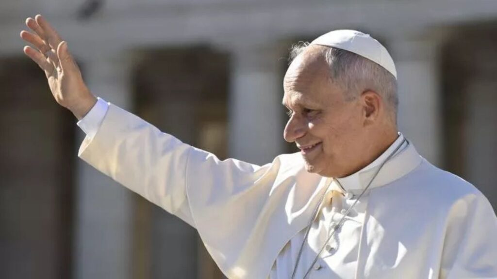 Pope Leo XIV greets pilgrims at the General Audience in Saint Peter's Square, Vatican City, on Sept. 2, 2026. (photo: Elisabetta Trevisan / Vatican Media)