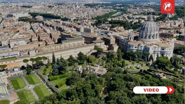 Vatican Gardens. Credit: EWTN Vatican