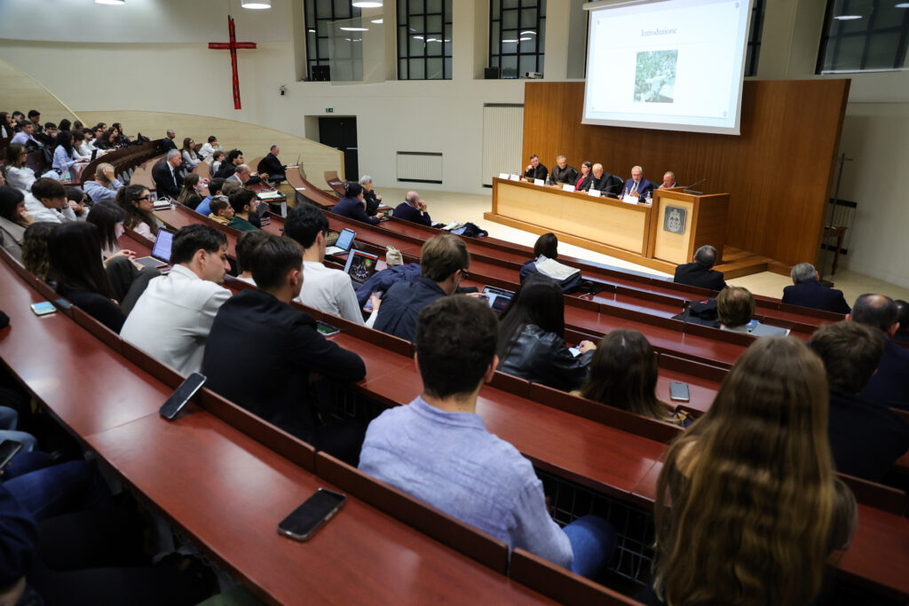 The conference “The Holy See in the Face of Totalitarian Systems in the 20th Century: New Perspectives and Research Directions” took place at the Pontifical Gregorian University in Rome from Oct. 28–29, 2026. | Credit: Dariusz Skrzyniarz/Instytut Pamięci Narodowej