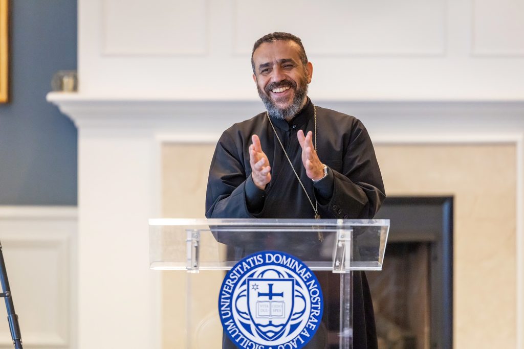 Father Khaled Anatolios, who has served as a professor of theology at Notre Dame since 2015, was appointed to the International Theological Commission in October 2026. | Credit: Photo courtesy of Father Khaled Anatolios