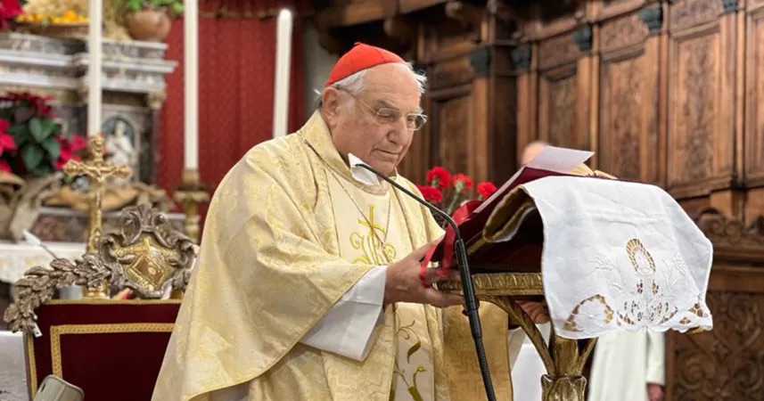 Cardinal Paolo Romeo, archbishop emeritus of Palermo, Sicily, died in Catania, Sicily on Oct. 25, 2026, at the age of 88. | Credit: Diocese of Acireale
