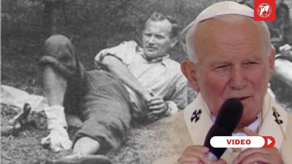 Pope St. John Paul II and the Young Generations. Credit: EWTN Vatican.