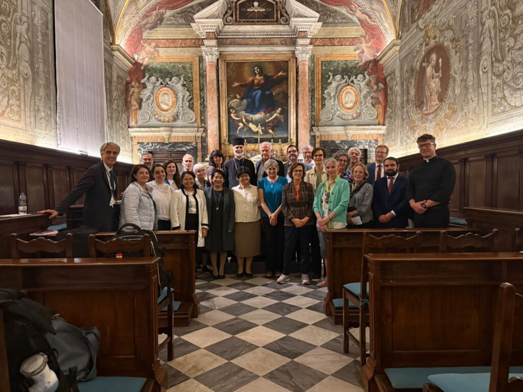 Participants at the conference “A Healing Presence: The Church’s Call to Mental Health Ministry” held in Rome from Oct. 9–10, 2026. | Credit: Photo courtesy of Samuelle Falk