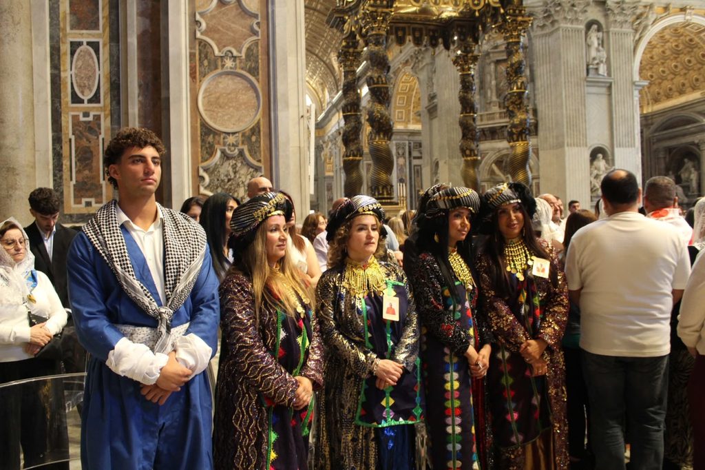 Chaldean Catholics gather Oct. 15, 2026, at the Vatican, expressing the unity of the Catholic Church across its different rites and traditions. | Credit: Romy Haber