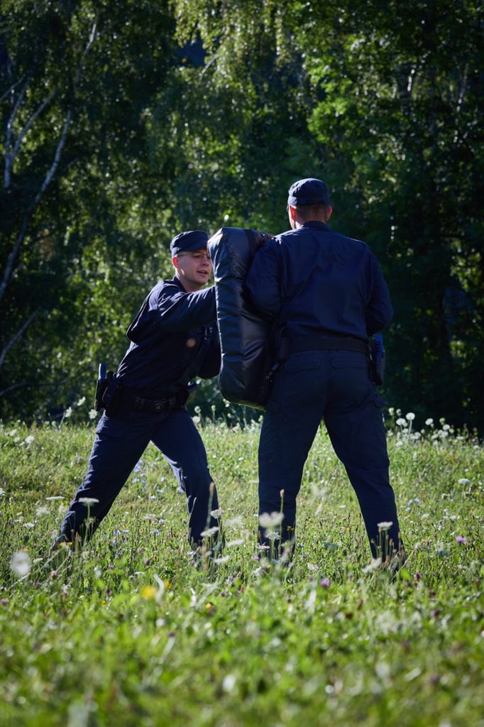 New Swiss Guards undergo three months of training, including one month of physical and psychological training with police in Switzerland. | Credit: Photo courtesy of the Pontifical Swiss Guard